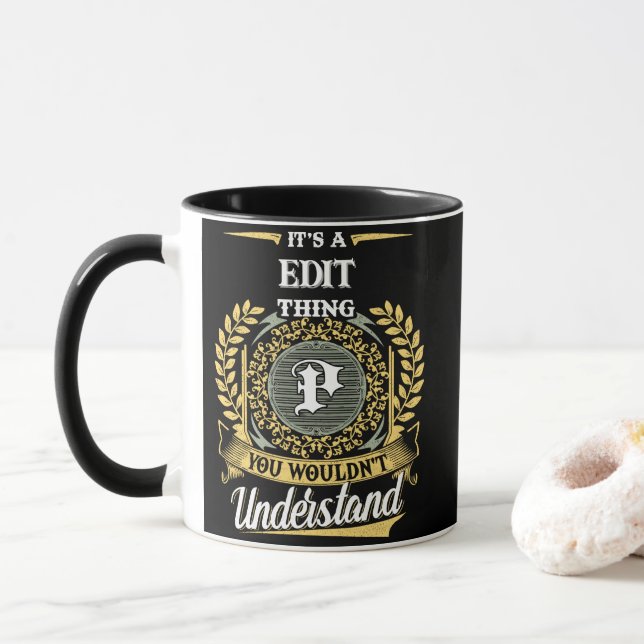 Caneca É uma Coisa de P Que Você Não Entenderia (Com Donut)