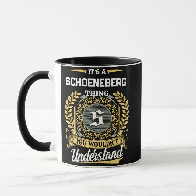 Caneca É uma Coisa de SCHOENEBERG que Você Não Entenderia (Esquerda)