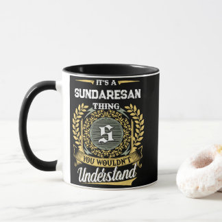 Caneca É uma Coisa de SUNDARESAN que Você Não Entenderia