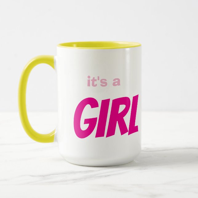 Caneca É uma garota (Esquerda)