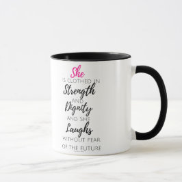 Caneca É vestida - 31:25 dos provérbio