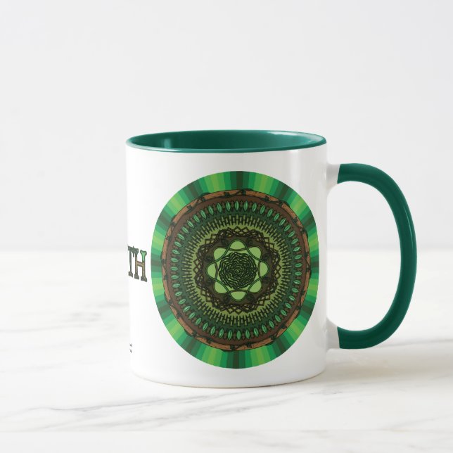 Caneca Earth Mandala Mug (Direita)