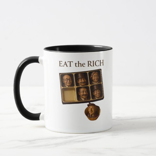 Caneca Eat The Rich Classic (Esquerda)