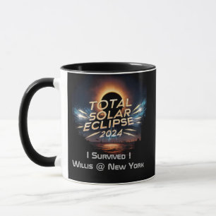 Caneca Eclipse Solar Total 2024 Mug para Star Gazers