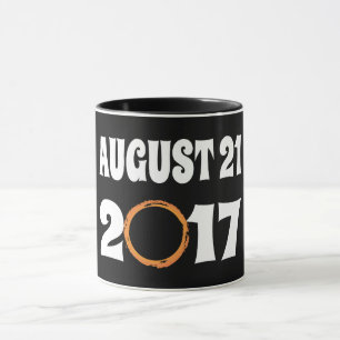 Caneca Eclipse Solar Total agosto 21 2017
