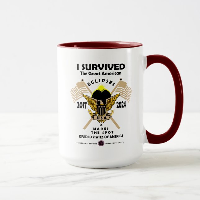 Caneca Eclipses excelentes Americanos (Direita)