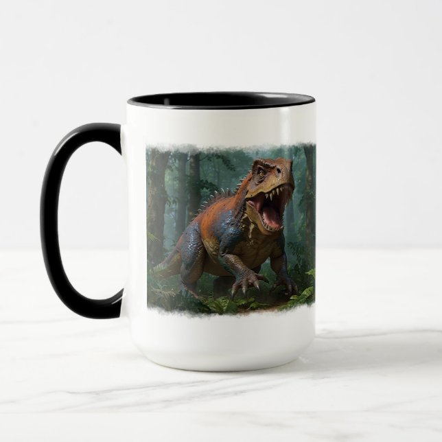 Caneca Ecologia Diária Tyrannosaurus (Esquerda)