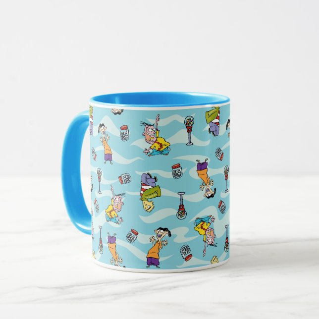Caneca Ed, Edd, Eddy Pattern (Frente Esquerda)