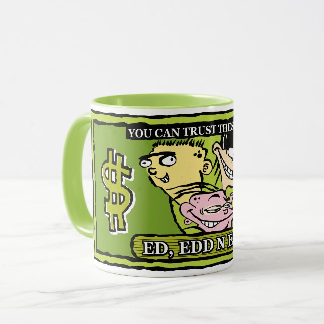 Caneca Ed, Edd, um projeto de lei de dólares (Frente Esquerda)