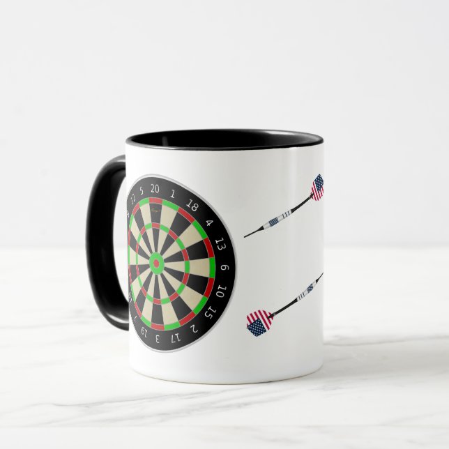 Caneca eDesign Darts Mug (Frente Esquerda)