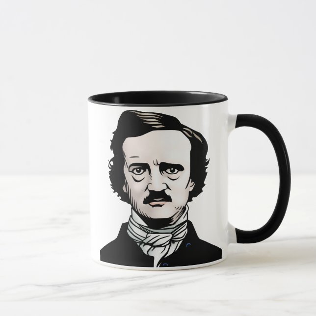 Caneca Edgar Allan Poe (Direita)