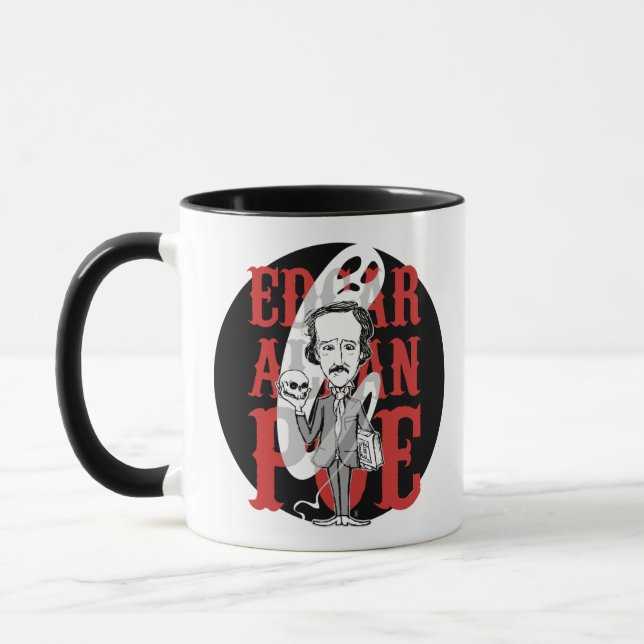 Caneca Edgar Allan Poe Mug (Esquerda)