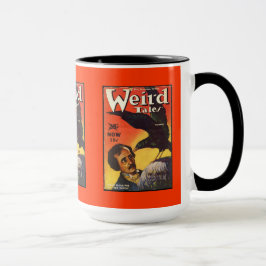 Caneca Edgar Allan Poe Weird Tales Cobrir