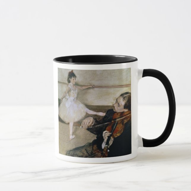 Caneca Edgar Degas | a lição de dança, c.1879 (Direita)