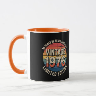 Caneca Edição Limitada Ano de Nascimento 1976
