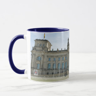 Caneca Edifício do Reichstag em Berlim