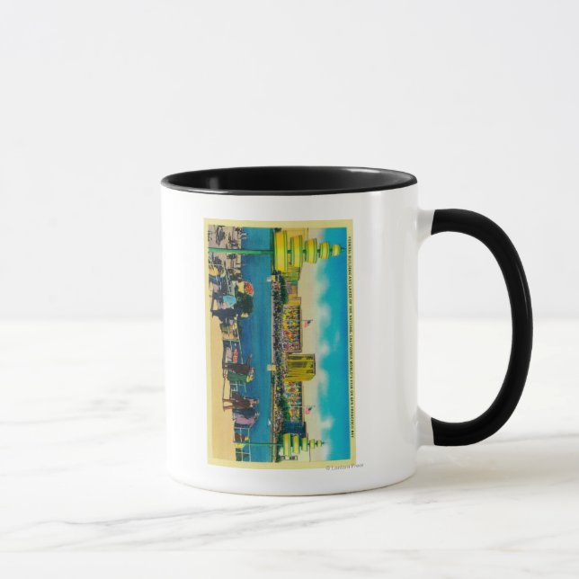 Caneca Edifício Federal e Lagos das Nações (Direita)