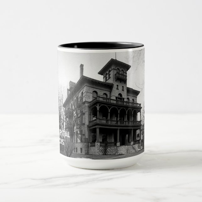 Caneca Edifício Sherman Hospital Elgin Illinois de 1890 (Centro)