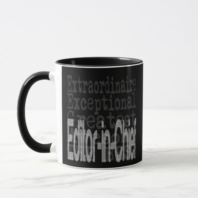Caneca Editor-Chefe Extraordinário (Esquerda)