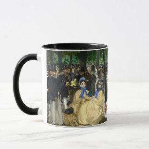 Caneca Edouard Manet - Música nos Jardins das Tulherias