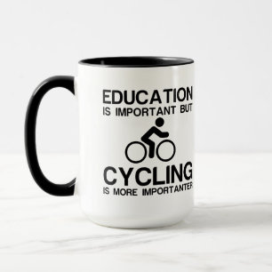 Caneca Educação e ciclismo