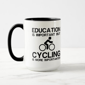 Caneca Educação e ciclismo