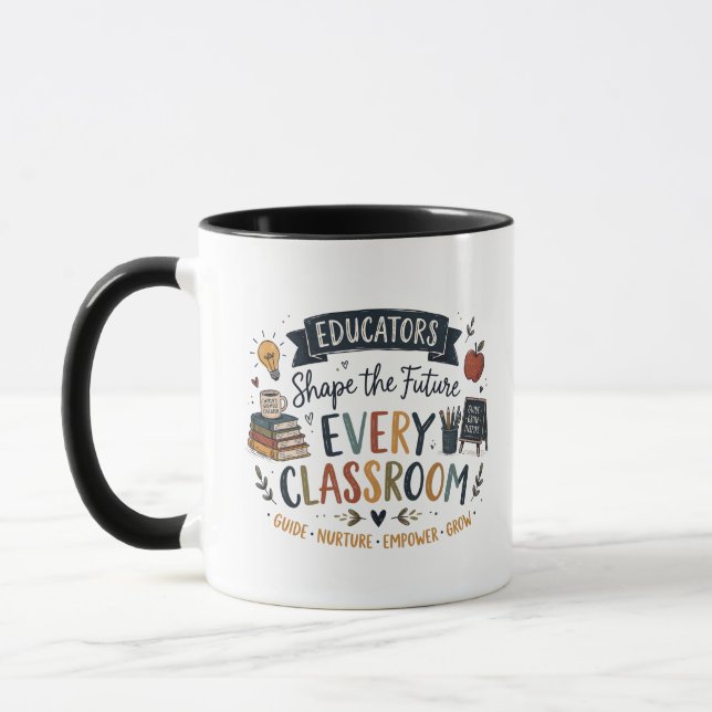 Caneca Educadores Moldam o Futuro (Esquerda)