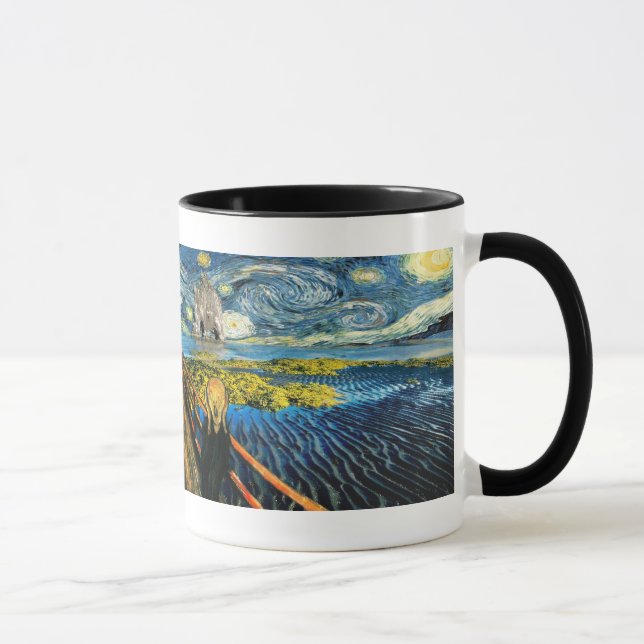 Caneca Edvard Munch - Edvard Encontra Vincent (Direita)