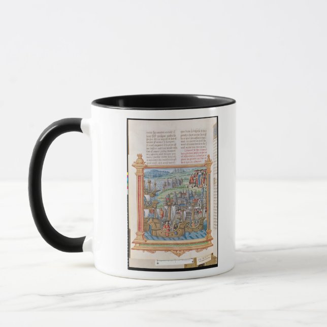 Caneca Edward IV da aterragem de Inglaterra em Calais (Esquerda)