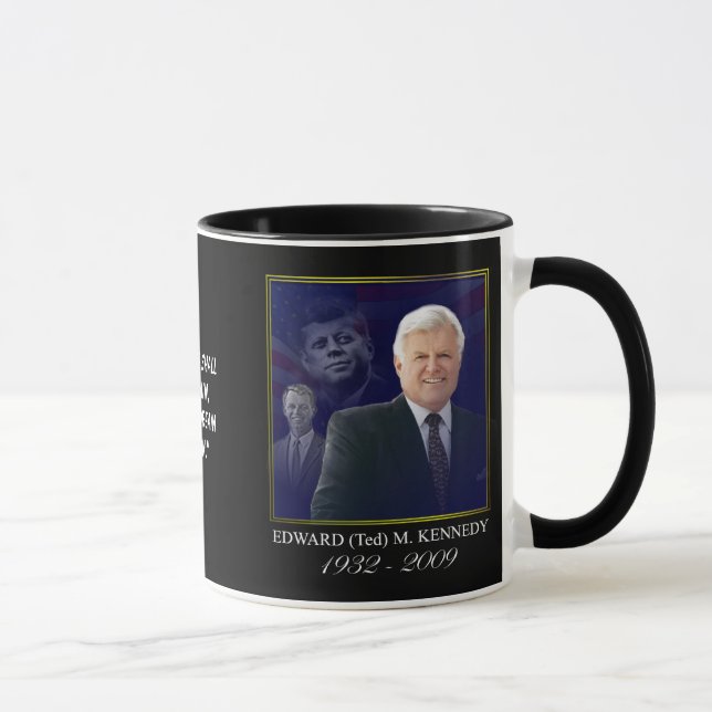 Caneca Edward M Kennedy - com Jack e Bobby (Direita)