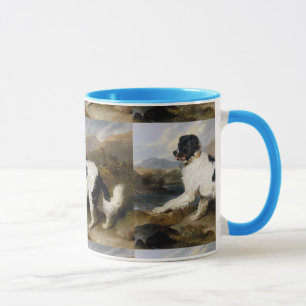 Caneca Edwin Henry Landseer Lion A Newfoundland Dog