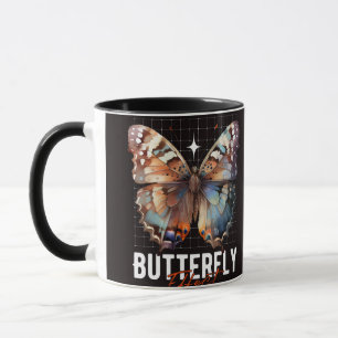 Caneca efeito borboleta