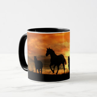 Caneca Efetivo Selvagem de Cavalos