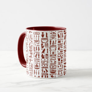 Caneca Egípcio Hieroglyph Mug