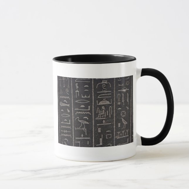 Caneca Egípcio Hieroglyphs Mug (Direita)