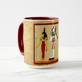 Caneca Egípcio, Is, Osiris & Horus Mug