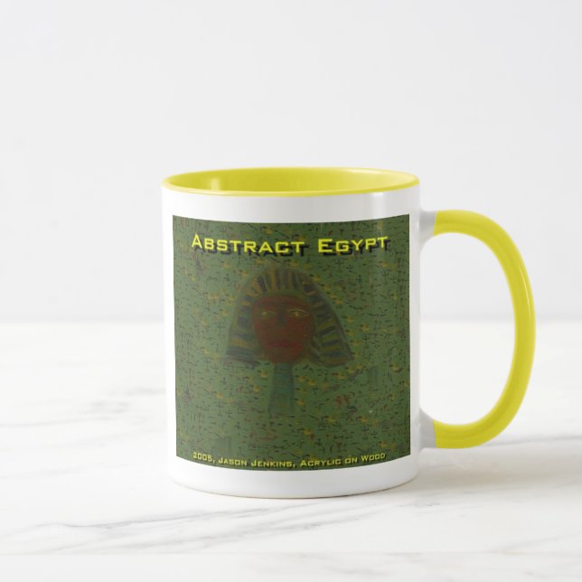 Caneca egito abstrato (Direita)
