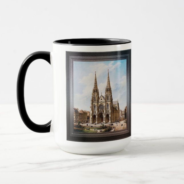 Caneca Église Sainte-Clotilde à Paris por Max Berthelin (Esquerda)