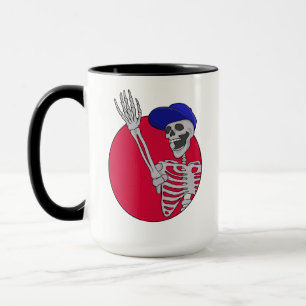 Caneca Ei Amigos Esqueleto Divertido e Legal