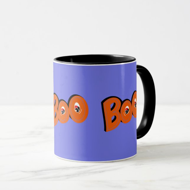 Caneca Ei, Boo, Eu Te Assustei A Típica A Desenhar Arte (Frente Esquerda)