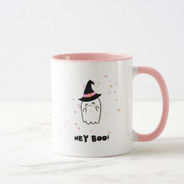 Caneca Ei Boo Ghost Halloween Mug