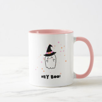 Caneca Ei Boo Ghost Halloween Mug