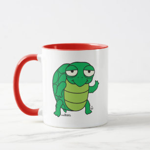 Caneca Ei, Pal! Cartoon Turtle Coffee Mug