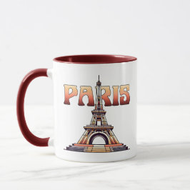 Caneca Eiffel Tower Paris França