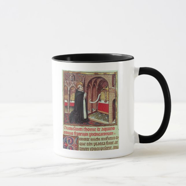 Caneca EL de Aquinas'Libro de Horas de Alfonso (Direita)