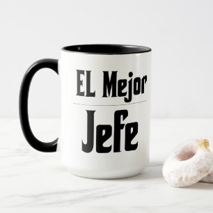 Caneca El Mejor Jefe Coffee Mug