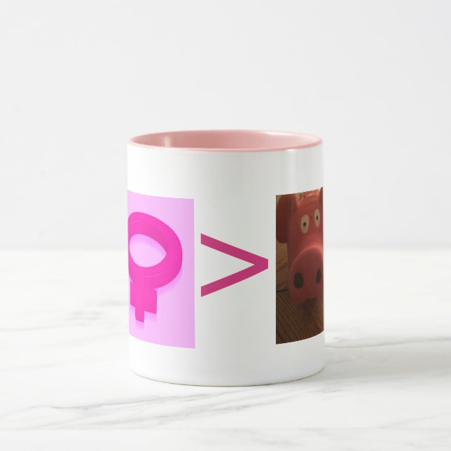 CANECA ELA É MAIOR CAFÉ MUG (Centro)