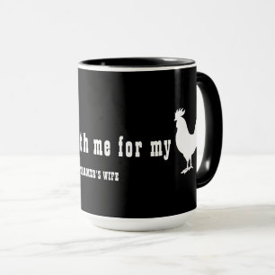 CANECA ELA SÓ ESTÁ COMIGO PARA A MINHA MULHER C#CK - A MU