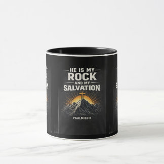 Caneca Ele é minha rocha