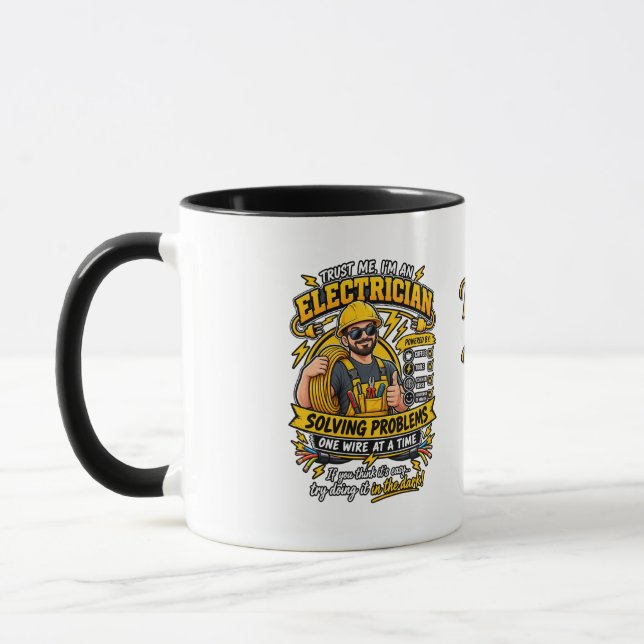 Caneca Electrical Contractor Gif (Esquerda)